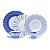 CJ. JANTAR DE PORCELANA 42 PEÇAS LIMOGES BLUE DREAM - Imagem 1