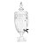 DISPENSER P/BEBIDA DE CRISTAL C/PÉ BRANDON 4L - Imagem 3