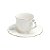 CJ 6 XÍCARAS DE PORCELANA P/CAFÉ FLOWER ROUND PLATE COLORIDO 100ml - Imagem 4