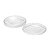 JG 4 PRATOS DE CRISTAL PEARL 19CM - Imagem 1