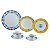 JG DE JANTAR DE PORCELANA SUPER WHITE AMALFI 42PC - Imagem 1