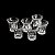 CJ 6 COPOS P/WHISKY DE CRISTAL ECOLÓGICO WELINGTON 300ML - Imagem 3