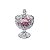 BOMBONIERE DE CRISTAL C/TAMPA CROWN 9X14 CM - Imagem 3