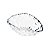 CENTRO DE MESA DE CRISTAL ECOLÓGICO HONEY COMB 40,5CM - Imagem 4