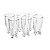 CJ 6 COPOS HIGHBALL DE CRISTAL ECOLÓGICO QUADRO 350ML - Imagem 2