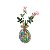 VASO FURTACOR DE VIDRO TIPO MURANO 11,5X5,5X14,5CM - Imagem 4