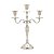 CASTIÇAL 3 VELAS ESCAMA DE CONCHA 31 CM - Imagem 2