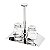 CJ 2PC SALEIRO E PIMENTEIRO DE AÇO INOX FRANCE - Imagem 1