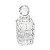 GARRAFA DE CRISTAL TIMESQUARE 710ML - Imagem 2