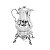 APARELHO SAMOVAR DE LATÃO PRATEADO 2,5 LTS 21X17X33XCM WOLFF - Imagem 1