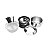 APARELHO P/FONDUE 10PC DE CERAMICA C/BASE ESMALTADA CONNOR - Imagem 1