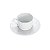 CJ 6 XÍCARAS DE PORCELANA P/CHÁ C/PIRES LIMOGES VAGUE 260ml - Imagem 1