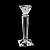 CASTIÇAL DE CRISTAL ECOLÓGICO EMPERY 20,5CM - Imagem 4