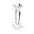 CASTIÇAL DE CRISTAL ECOLÓGICO EMPERY 20,5CM - Imagem 1