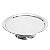 PRATO P/BOLO DE AÇO INOX ELEGANCE 19CM - Imagem 2