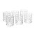 CJ 6 COPOS P/WHISKY DE CRISTAL ECOLÓGICO TIMES SQUARE 310ML - Imagem 1