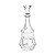 GARRAFA DE CRISTAL VINHO SOHO 600ML - Imagem 1