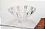 CENTRO DE MESA DE CRISTAL C/PÉ REGENCE 25X16CM - Imagem 4