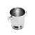 BALDE P/GELO DE AÇO INOX CORK 15,5X17,5CM - Imagem 2
