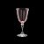 CJ 6 TAÇAS ÁGUA CRISTAL ECOLÓGICO KLEOPATRA ROSE QUART 360ML - Imagem 2