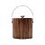 BALDE P/GELO C/ALÇA E PEGADOR DE AÇO INOX BAMBOO 1,8L - Imagem 2