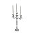CANDELABRO 3 VELAS E AÇO NIQUELADO 29X11X44,5 CM - Imagem 3
