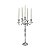 CANDELABRO 5 VELAS DE AÇO NIQUELADO 35X35X59 CM - Imagem 3