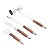 JG 4PC P/BAR DE AÇO INOX C/SUPORTE BAMBOO - Imagem 4