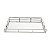 BANDEJA DE AÇO INOX C/ESPELHO E ALÇA MIRROR 56X36CM - Imagem 1