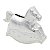 COFRE DE ZINCO PRATEADO CAVALO 14,5X5X12CM - Imagem 2