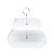 PRATO P/DOCE DUPLO DE PORCELANA BIRDS 31/22,5X23CM - Imagem 1