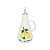 GARRAFA P/TEMPERO C/BICO DOSADOR DE CERÂMICA LEMONS 310ml - Imagem 1