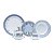JG DE JANTAR DE PORCELANA SUPER WHITE CLÉRES 42PC - Imagem 1