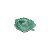 FOLHA DE PORCELANA DECORATIVA PACHIRA VERDE 12,5X10X3cm - Imagem 2