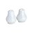 CJ 2PC SALEIRO E PIMENTEIRO DE PORCELANA LIMOGES VENDANGE - Imagem 2
