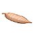 FOLHA DECORATIVA DE ALUMÍIO ROSÉ GOLD EVERGREEN 45X14cm - Imagem 1