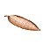 FOLHA DECORATIVA DE ALUMÍNIO ROSÉ GOLD EVERGREEN 30X10cm - Imagem 2