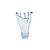 VASO DE CRISTAL PARADISE AZUL 18,5X31cm - Imagem 2