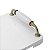 BANDEJA DE MADEIRA LAQUEADA BRANCO C/ALÇA 30X17X2CM - Imagem 3