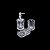 CJ 3PC DE BANHEIRO DE VIDRO DIAMOND - Imagem 6