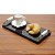 BANDEJA DE MADEIRA LAQUEADA PRETO C/ALÇA 30X17X2CM - Imagem 4