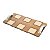 BANDEJA DE MADEIRA C/SUPORTE PARA COPO 50X25X3cm - Imagem 2