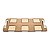 BANDEJA DE MADEIRA C/SUPORTE PARA COPO 50X25X3cm - Imagem 1