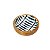 BOWL DE MADEIRA BLUE 12,5X3,5cm - Imagem 1