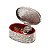 PORTA JOIA OVAL DE ZAMAC PRATA ANTIGA 11CM - Imagem 4