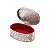 PORTA JOIA OVAL DE ZAMAC PRATA ANTIGA 11CM - Imagem 3
