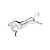 CJ 6 SUPORTES P/TALHER DE ZAMAC 8,5CM - Imagem 3
