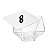 BALEIRO DE VIDRO C/TAMPA DE AÇO INOX VENEZA 14X8,5CM - Imagem 2