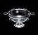 CHAMPANHEIRA DE AÇO INOX C/SUPORTE RIALTO 30CM - Imagem 3