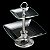 PRATO P/DOCE DUPLO DE AÇO INOX TORCELLO 15/23CM - Imagem 1